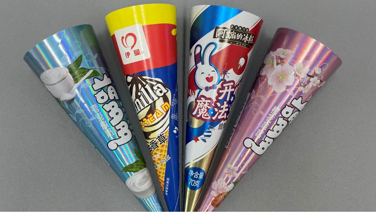 Ice Cream Cone paper sleeve 1 Ice Cream Cone paper sleeve 1